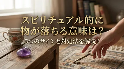スピリチュアル的に物が落ちる意味は？5つのサインと対処法を解説！