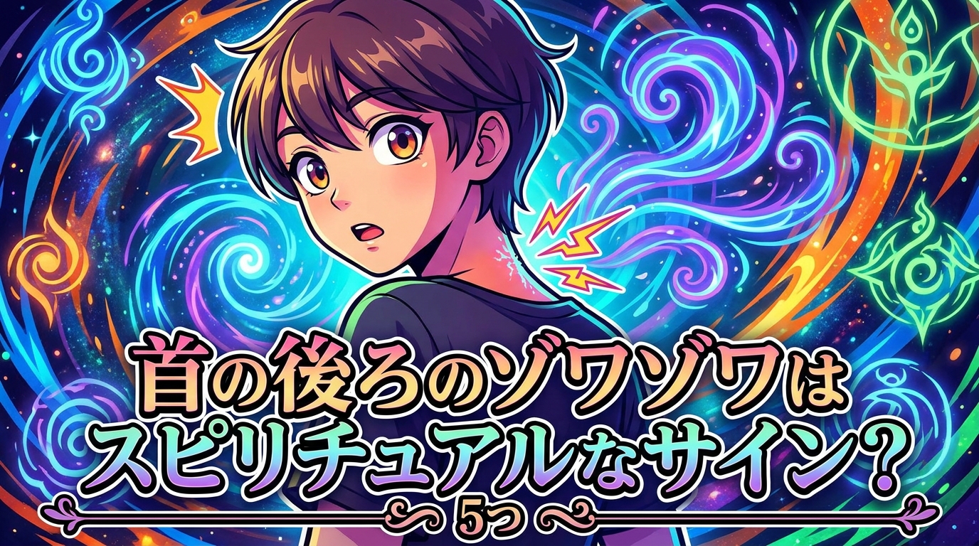 首の後ろのゾワゾワはスピリチュアルなサイン？5つの意味や対処法をご紹介！