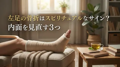 左足の骨折はスピリチュアルなサイン？内面を見直す3つの意味！