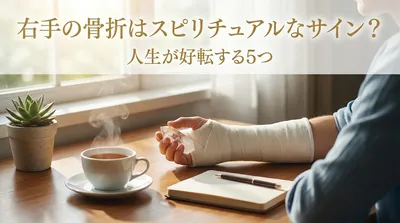 右手の骨折はスピリチュアルなサイン？人生が好転する5つの意味！